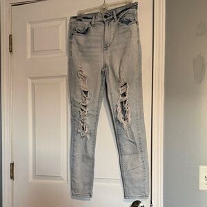 Windsor distressed skinny jeans